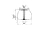 Blinde Design Stitch 25Concrete Planter - Graphite Finish - BLD.1.P.STI.25.Y.GH